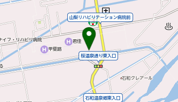[EV]石和温泉 石水庭旅館 笛吹川の地図画像