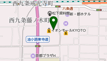 [EV]イオンモールKYOTO (立体P7階 北側A区画)の地図画像