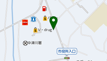 [EV]岐阜トヨタ自動車(株) 中津川店の地図画像