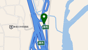 [EV]中日本高速道路(株) NEXCO中日本 首都圏中央連絡自動車道 厚木PA (内回り)の地図画像