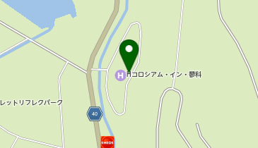 [EV]ホテル コロシアム・イン・蓼科の地図画像