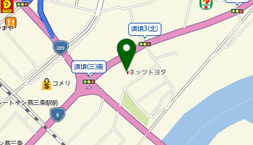 [EV]ネッツトヨタ新潟(株) 三条店の地図画像