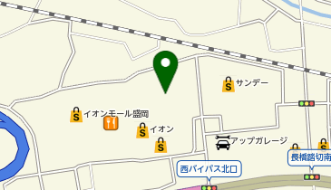 [EV]イオンモール盛岡 (地下P E-9b)の地図画像