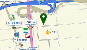 [EV]イオンリテール(株) イオン伊勢店 (北側平面P)の地図画像