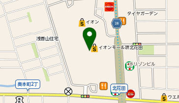 [EV]イオンモール堺北花田 (立体P 6階)の地図画像