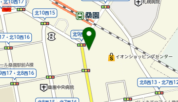 [EV]イオン北海道(株) イオン札幌桑園ショッピングセンター (地下P)の地図画像