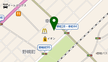 [EV]イオン北海道(株) イオン江別店 (立体P 3階)の地図画像