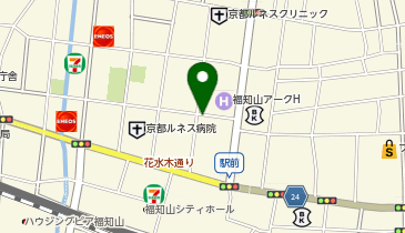 [EV]福知山アークホテルの地図画像