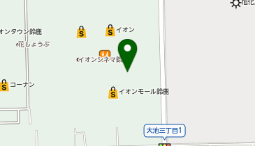 [EV]イオンモール鈴鹿 (平面第2P)の地図画像