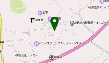 [EV]湯郷グランドホテルの地図画像