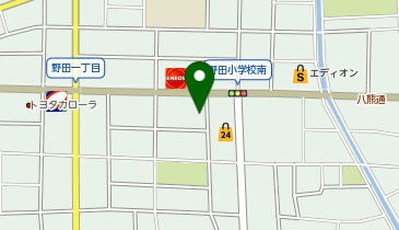 [EV](株)日本駐車場サービス ラッキーパーキング中郷2丁目の地図画像