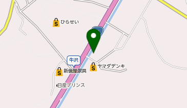 [EV](株)北菱オート 三菱自動車サテライトショップ村上の地図画像