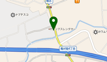 [EV]岩岡自動車(株) 三菱自動車サテライトショップ岩岡 (ロータス岩岡)の地図画像