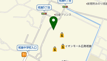 [EV]イオンモール広島祇園 (西側平面P)の地図画像