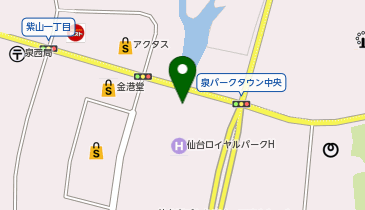 [EV](株)ロイヤルパークホテルズアンドリゾーツ 仙台ロイヤルパークホテル (地下P・仙台SC)の地図画像