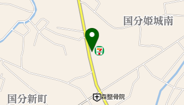 [EV]セブンイレブン国分新町店の地図画像