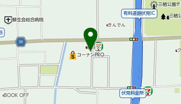 [EV]京都トヨタ自動車(株) 伏見店の地図画像