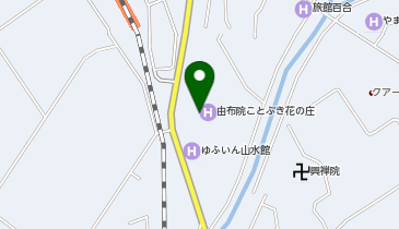 [EV](株)ホテルことぶき 由布院 ことぶき 花の庄の地図画像