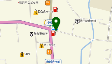 [EV](株)藤井商店 武生中央給油所の地図画像