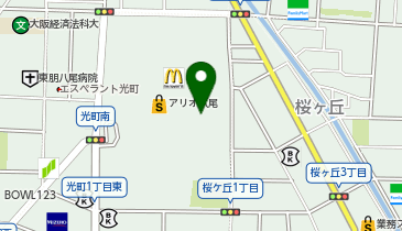 [EV](株)イトーヨーカ堂 アリオ八尾 (立体P 1階B-1)の地図画像