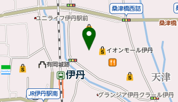 [EV]イオンモール伊丹 (平面P 1区画)の地図画像