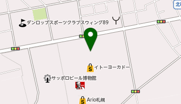 [EV](株)イトーヨーカ堂 アリオ札幌 (店舗棟4階)の地図画像