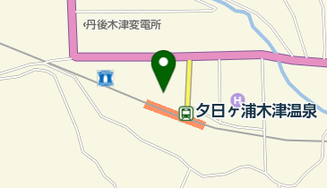 [EV]京丹後市 京都丹後鉄道 夕日ヶ浦木津温泉駅の地図画像