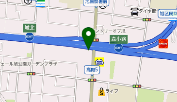 [EV]大阪トヨタNorth(株) GRGarage ASAHIの地図画像