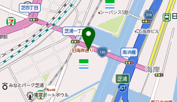 [EV](株)ホンダモビリティ南関東 Honda Cars東京中央 港店の地図画像
