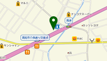 [EV]土佐共同産業(株) オレンジベア高須店の地図画像