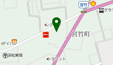 [EV]静岡トヨタ自動車(株) 宮竹店の地図画像