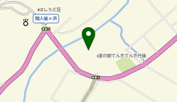 [EV]京丹後市 道の駅 てんきてんき丹後の地図画像