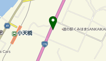 [EV]京丹後市 道の駅 くみはまSANKAIKANの地図画像
