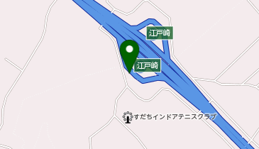 [EV]東日本高速道路(株) NEXCO東日本 首都圏中央連絡自動車道 江戸崎PA (内回り)の地図画像