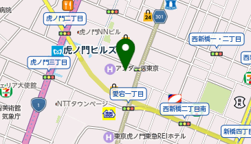 [EV]森ビル(株) 虎ノ門ヒルズ駐車場 (地下P 3階)の地図画像