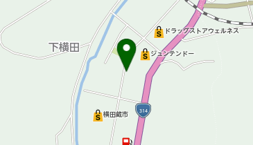 [EV]ジュンテンドー横田店の地図画像