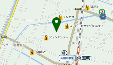 [EV]ジュンテンドー茶屋町店の地図画像