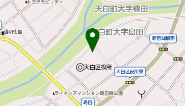 [EV]名古屋市 天白区役所 北側駐車場の地図画像