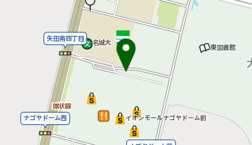 [EV]イオンリテール(株) イオンモールナゴヤドーム前 (北側平面P)の地図画像