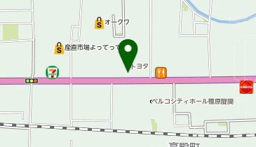 [EV]奈良トヨタ(株) モビリティガーデンLT橿原の地図画像