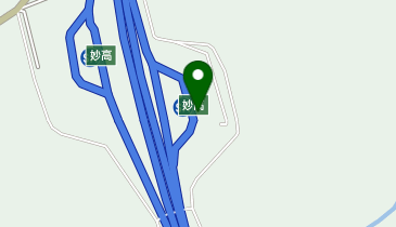 [EV]東日本高速道路(株) NEXCO東日本 上信越自動車道 妙高SA (上り)の地図画像