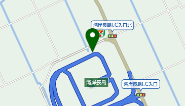 [EV]中日本高速道路(株) NEXCO中日本 伊勢湾岸自動車道 湾岸長島PA (上り)の地図画像