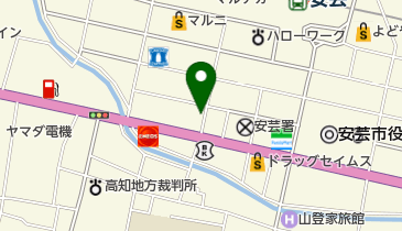 [EV]ネッツトヨタ高知(株) 安芸店の地図画像