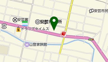 [EV]高知トヨタ自動車(株) 安芸店の地図画像