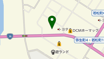 [EV]旭川トヨタ自動車(株) 富良野店の地図画像