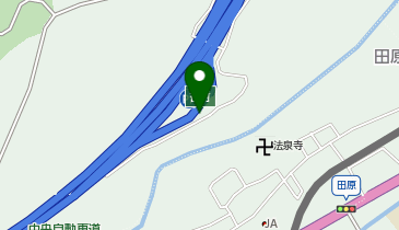 [EV]中日本高速道路(株) NEXCO中日本 中央自動車道 谷村PA (下り)の地図画像