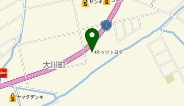 [EV]ネッツトヨタ新潟(株) 胎内中条店 (トヨタカローラ新潟)の地図画像
