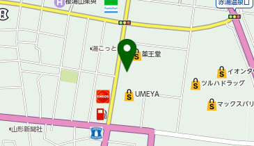 [EV]山形トヨタ自動車(株) 南陽店の地図画像