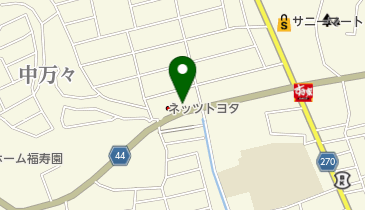 [EV]ネッツトヨタ高知(株) 万々店の地図画像
