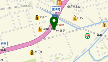 [EV]高知トヨタ(株) トヨタワー土佐道路店の地図画像